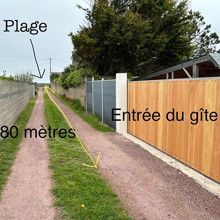 Saint-Marcouf Gite Acces Direct A La Plage Du Dday מראה חיצוני תמונה